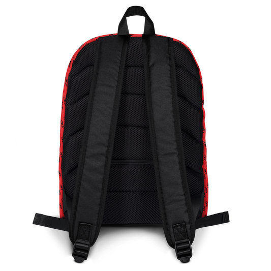 MS Logo Print Backpack