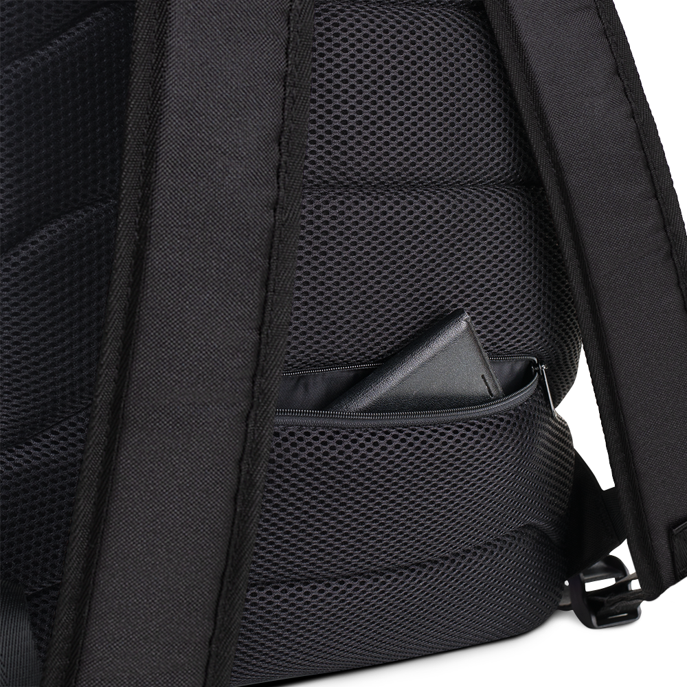 MS Logo Print Backpack
