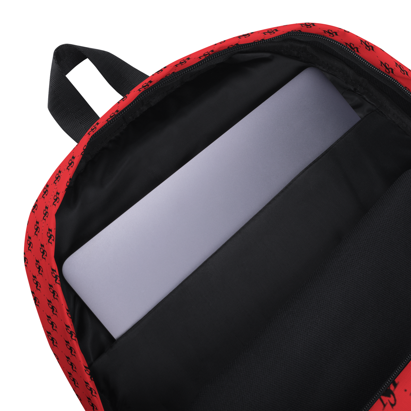 MS Logo Print Backpack