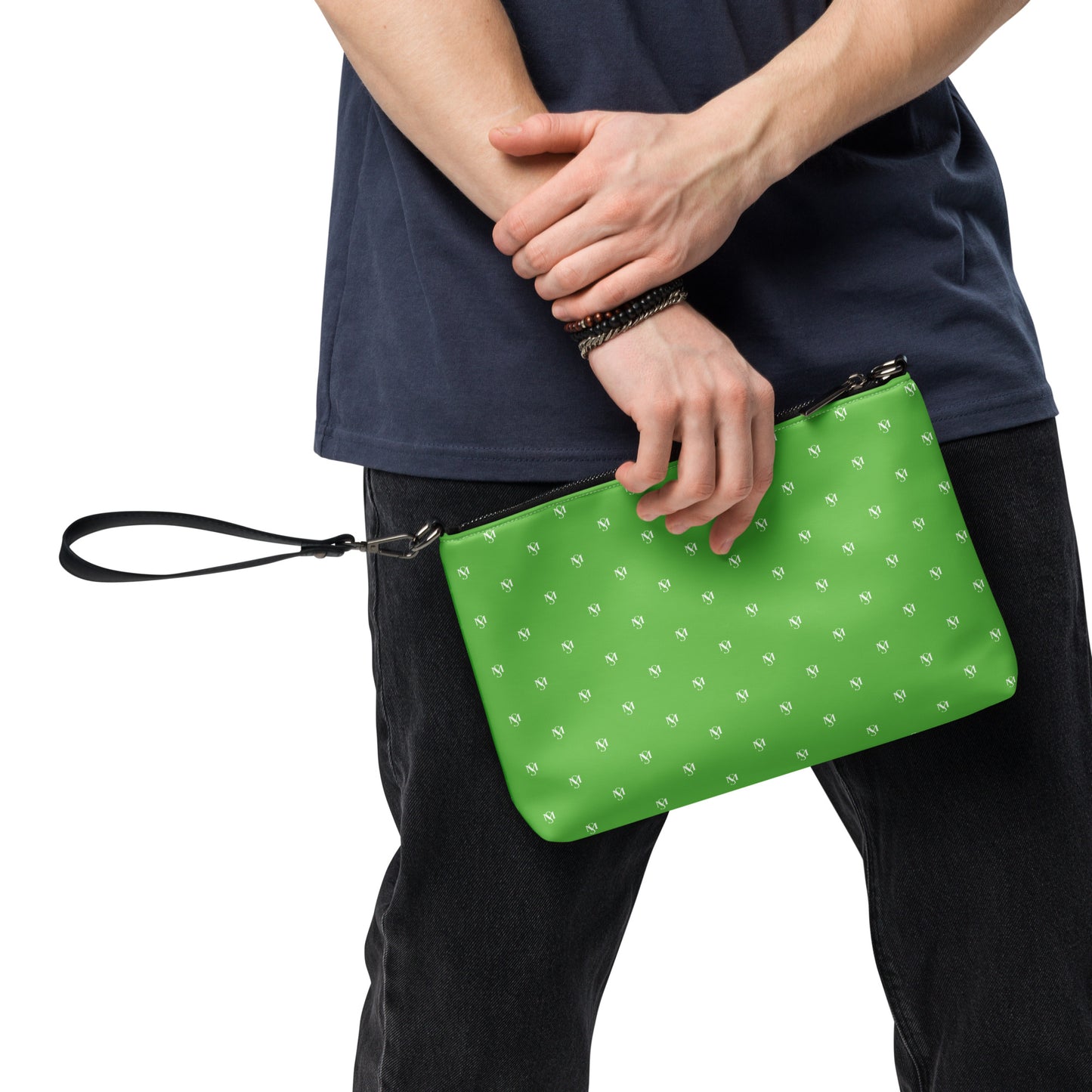 MS Logo Print Crossbody Bag