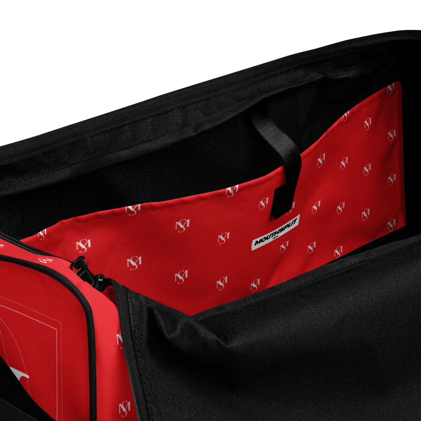 MS Logo MicroPrint Duffle Bag