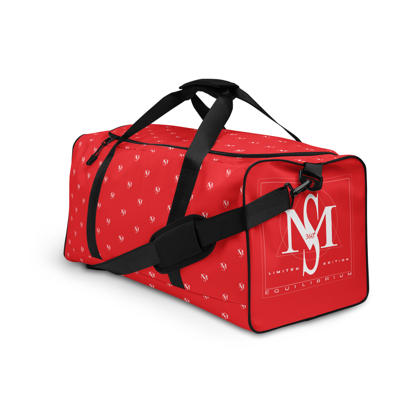 MS Logo MicroPrint Duffle Bag