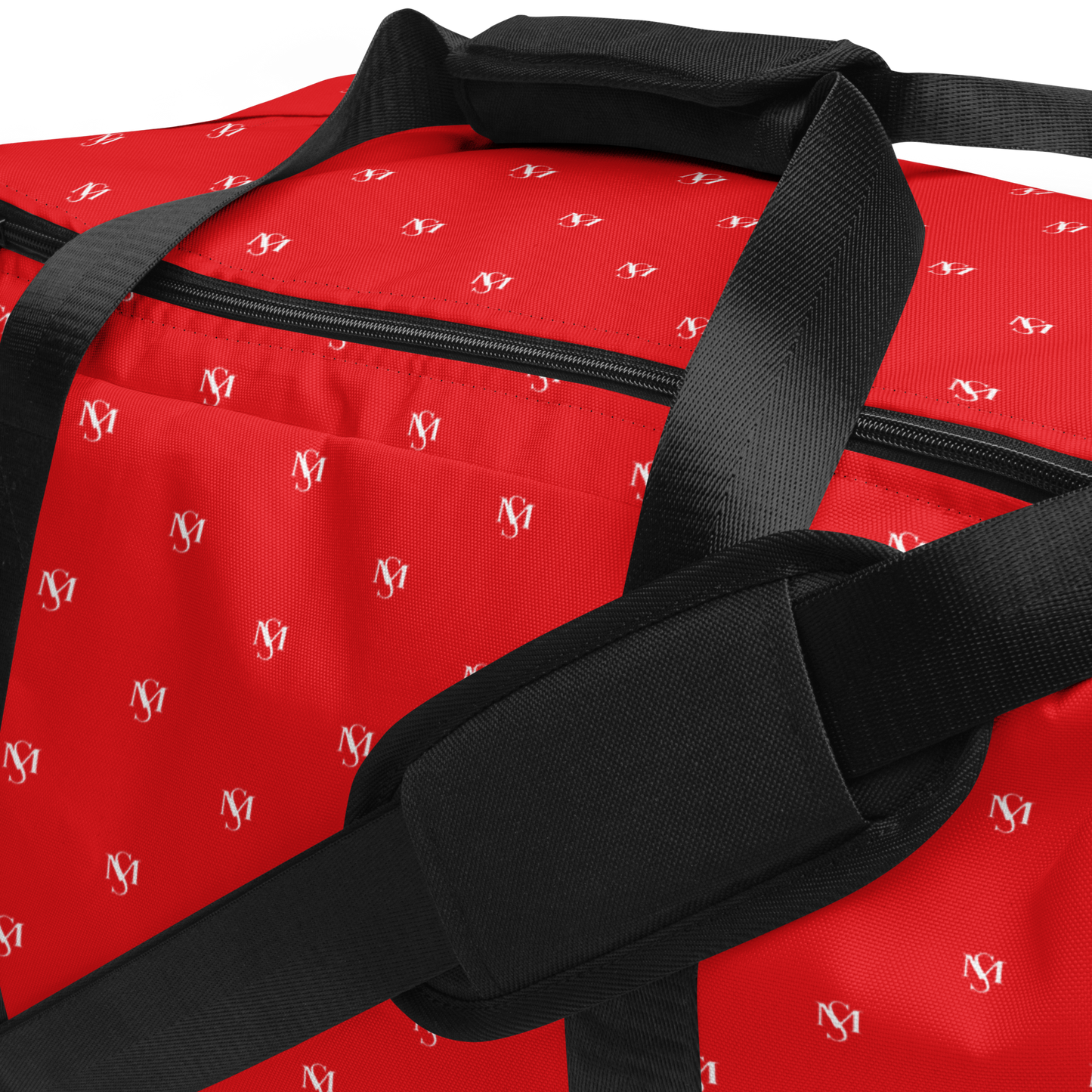 MS Logo MicroPrint Duffle Bag