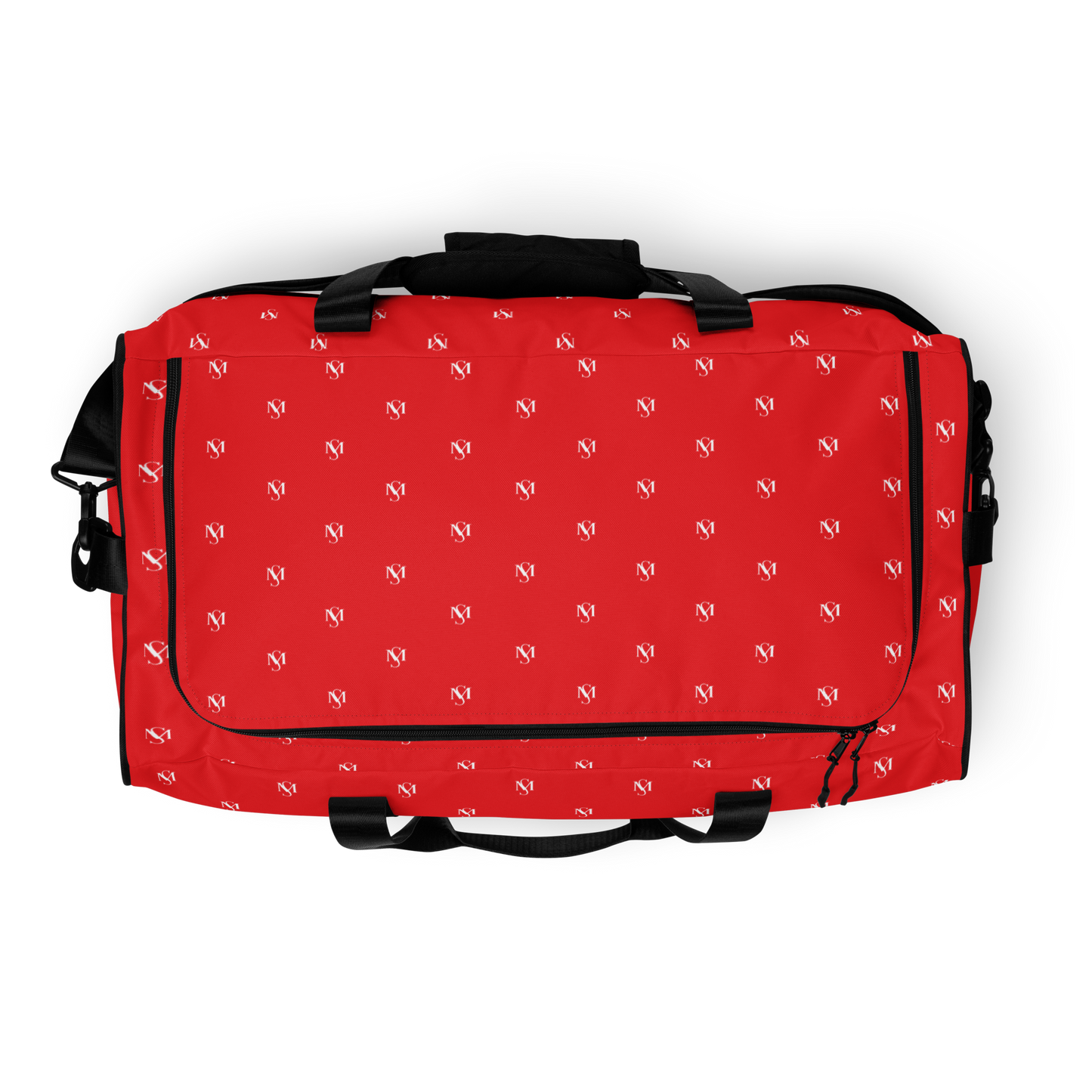 MS Logo MicroPrint Duffle Bag
