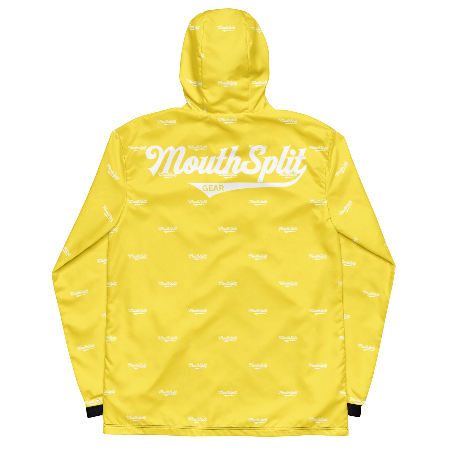 MouthSplit Logo Print Full Zip Windbreaker