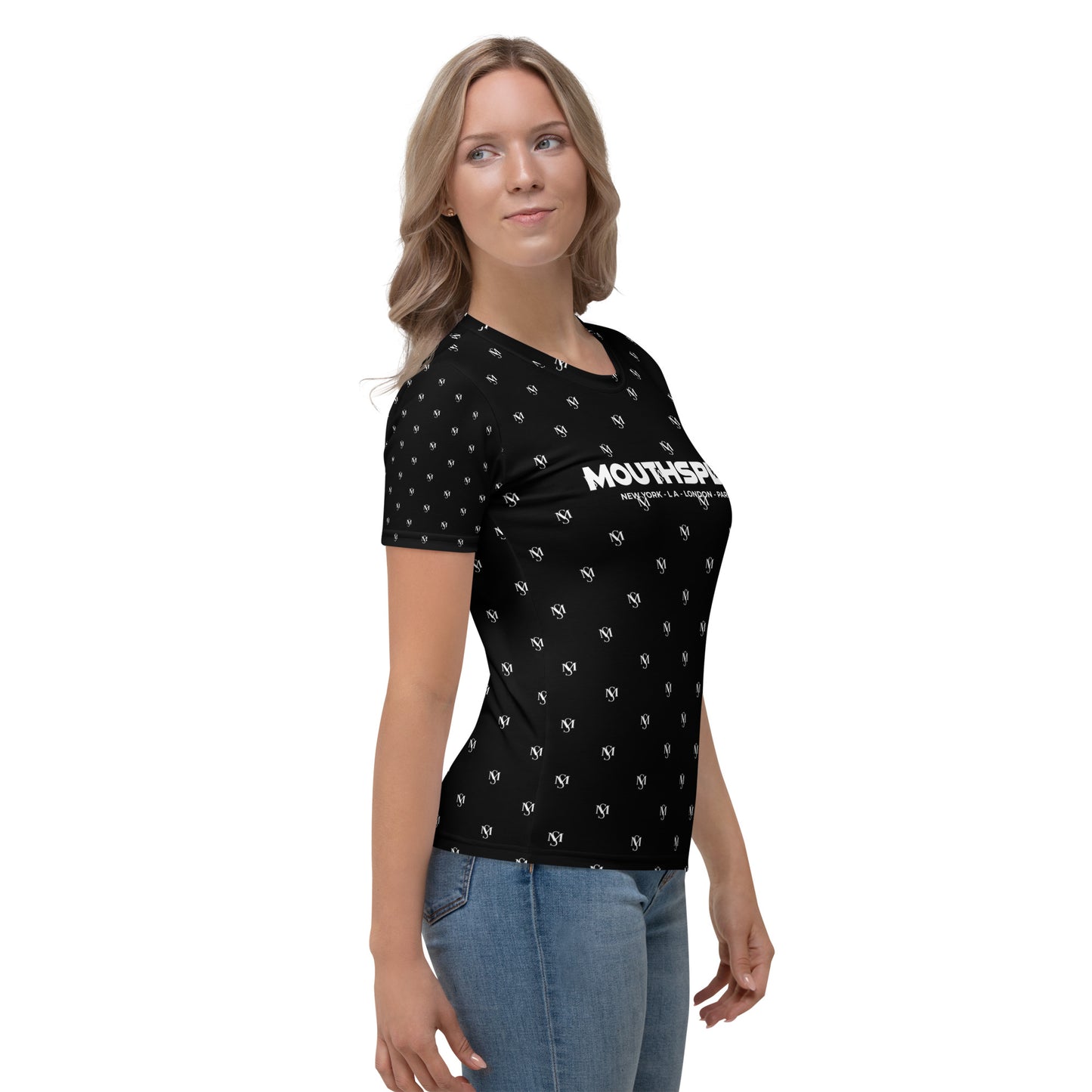 MouthSplit Cities Logo Print Women's Tee