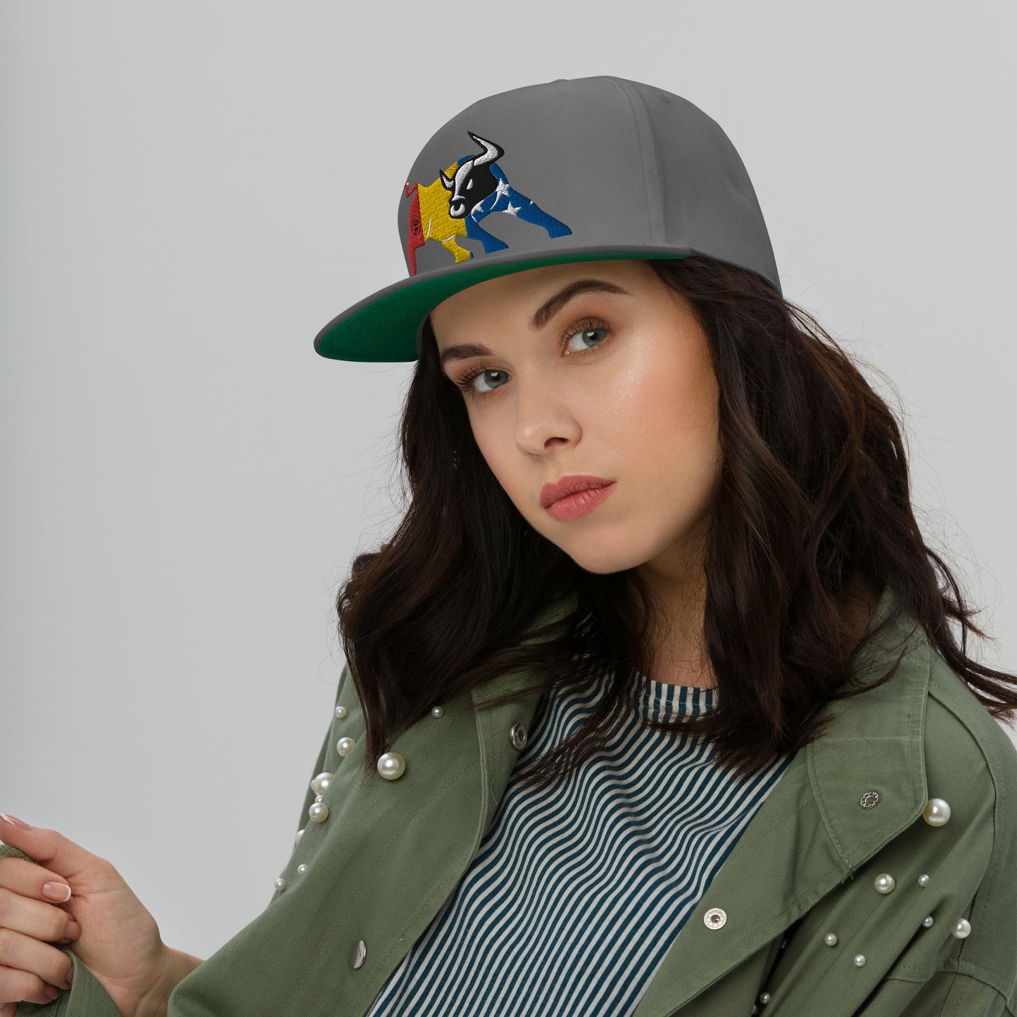 MouthSplit 919 Bull Flat Bill Cap