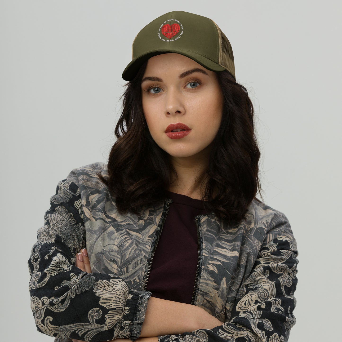 Love With Meaning Trucker Hat