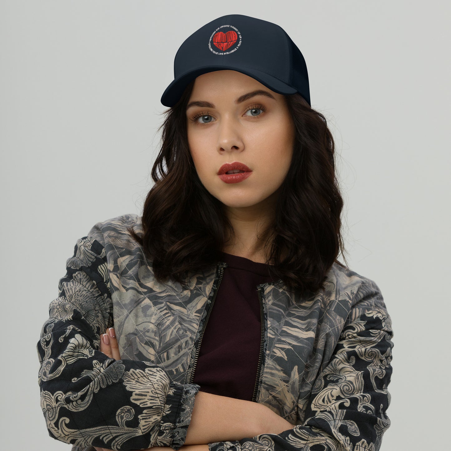 Love With Meaning Trucker Hat