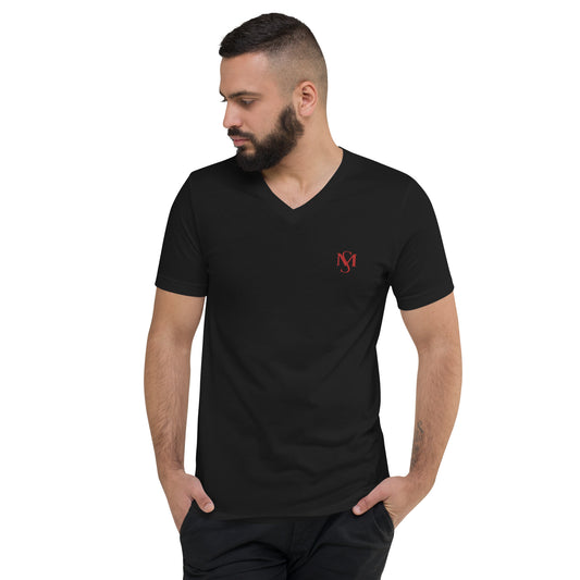 MS Logo Short Sleeve V-Neck Tee