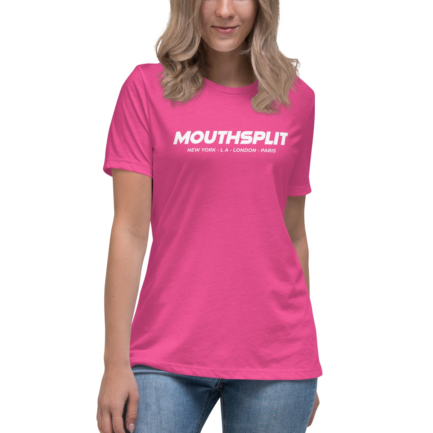 MouthSplit Cities Women's Relaxed Tee