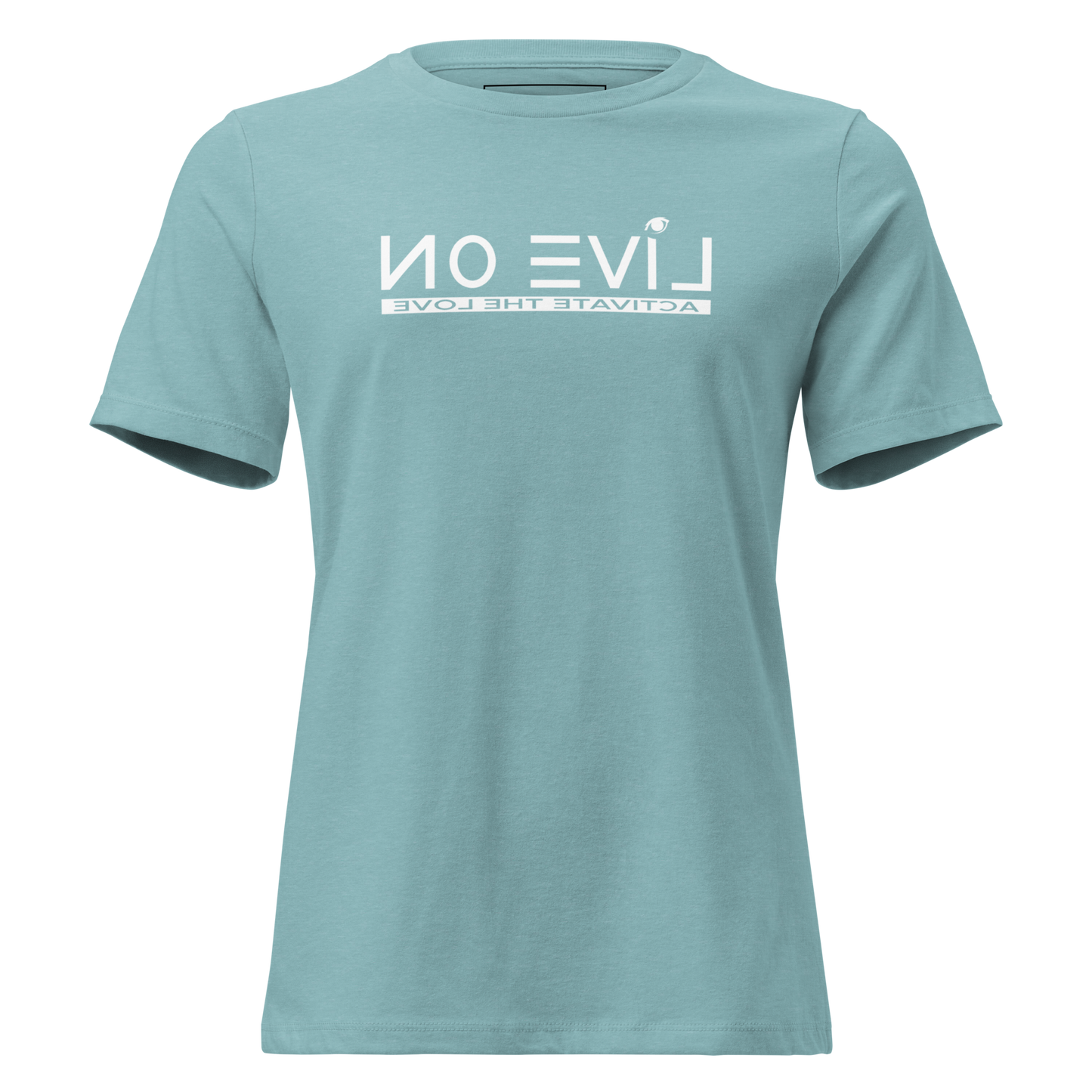 No Evil Live On Reflection Tee – Women's Cut