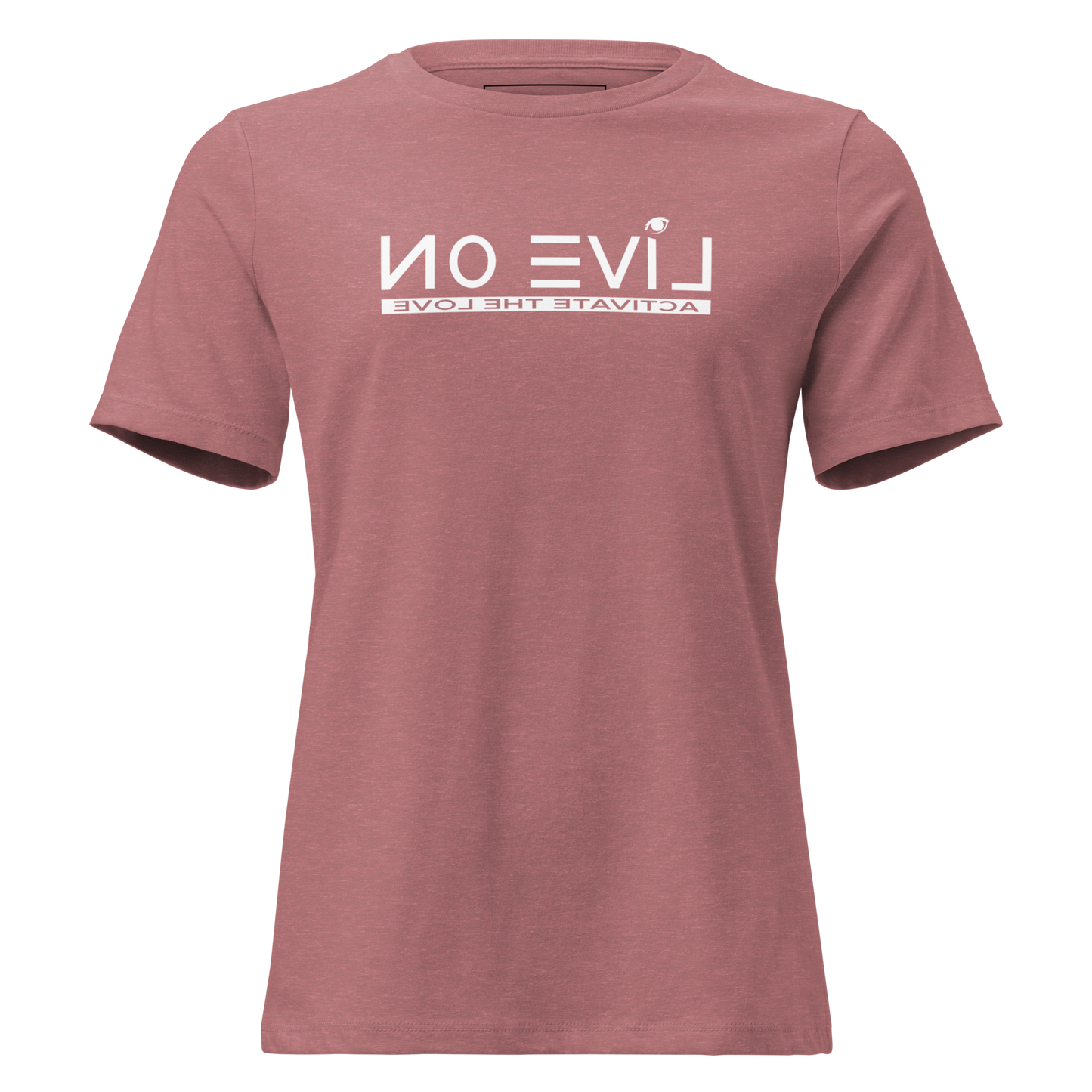 No Evil Live On Reflection Tee – Women's Cut