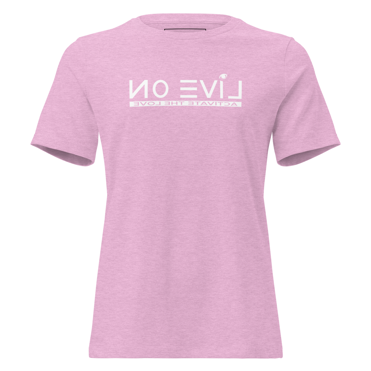 No Evil Live On Reflection Tee – Women's Cut
