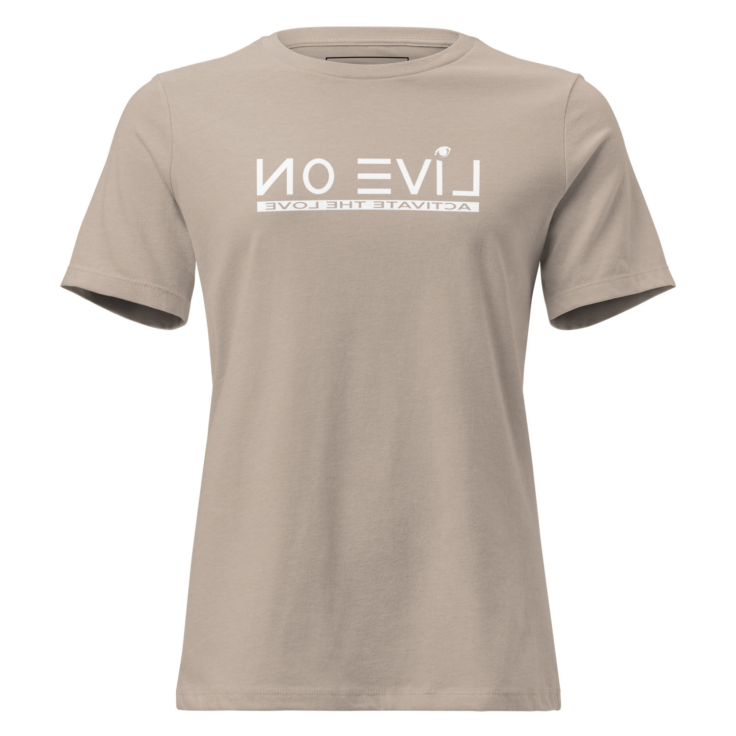 No Evil Live On Reflection Tee – Women's Cut