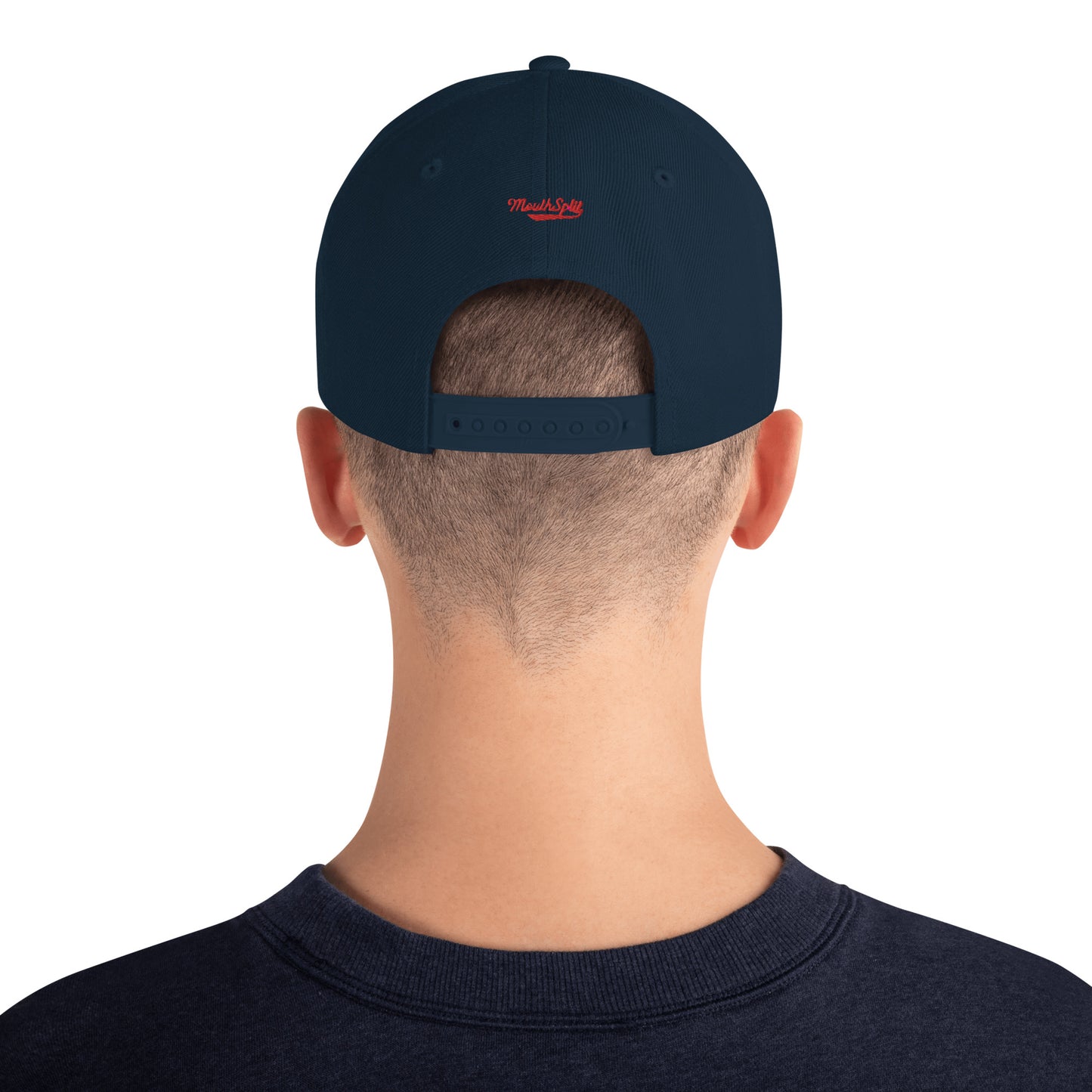 Captain Struggle Red Snapback Hat