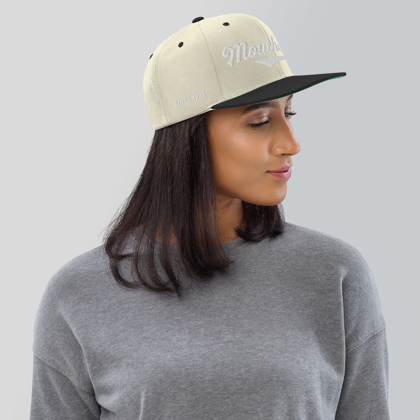 MouthSplit Snapback Hat