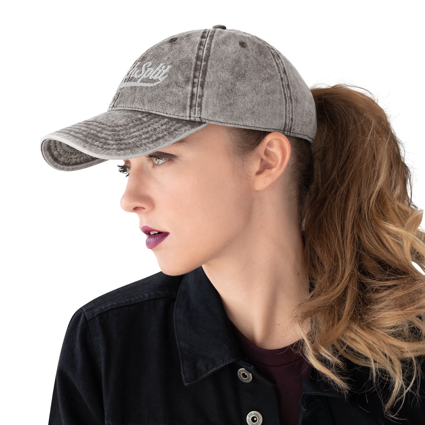 MouthSplit Vintage Wash Dad Hat