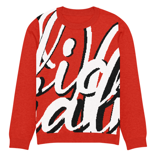 "OFFICIAL" KNIT SWEATER