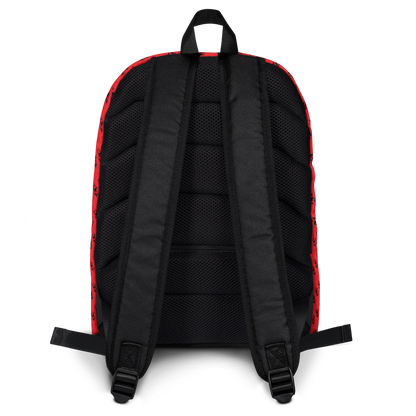 MS Logo Print Backpack