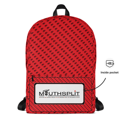 MS Logo Print Backpack