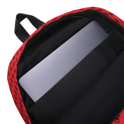 MS Logo Print Backpack