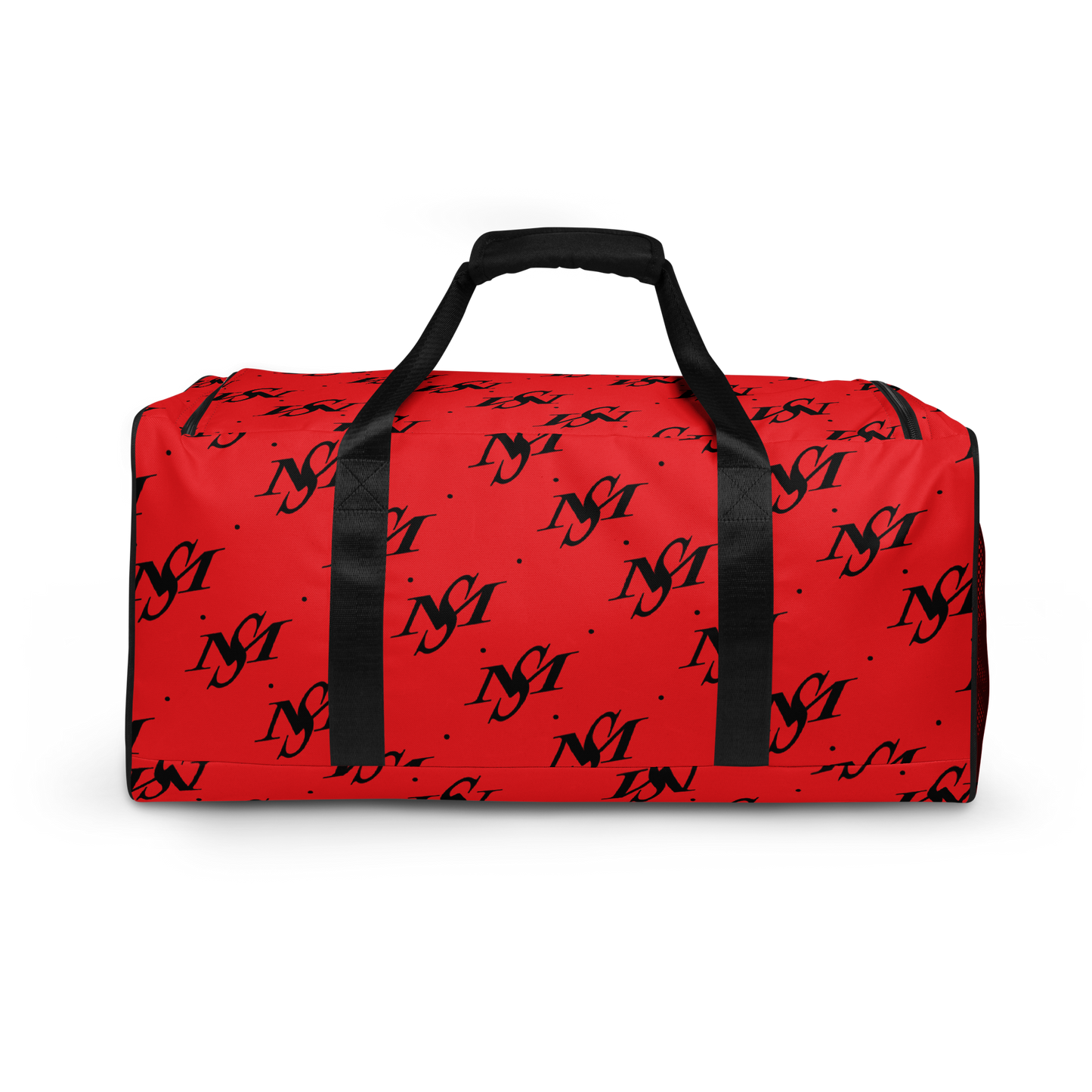 MS Logo Print Duffle Bag
