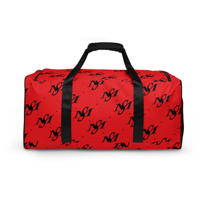MS Logo Print Duffle Bag