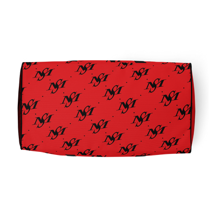 MS Logo Print Duffle Bag