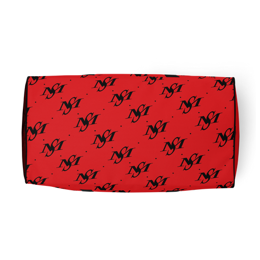 MS Logo Print Duffle Bag