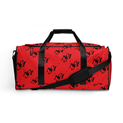 MS Logo Print Duffle Bag
