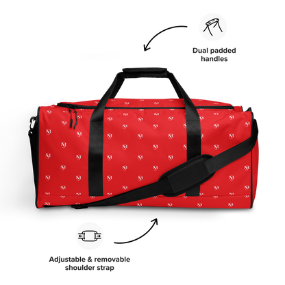 MS Logo MicroPrint Duffle Bag