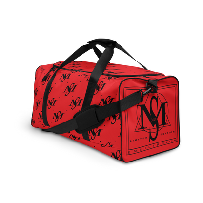 MS Logo Print Duffle Bag