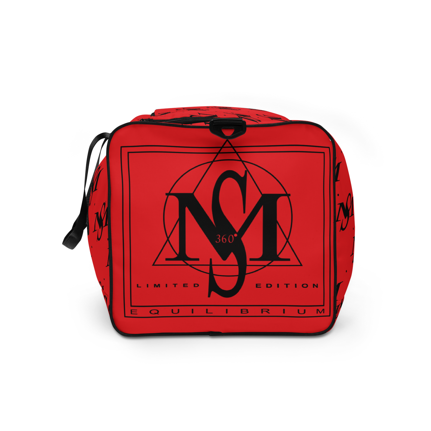 MS Logo Print Duffle Bag