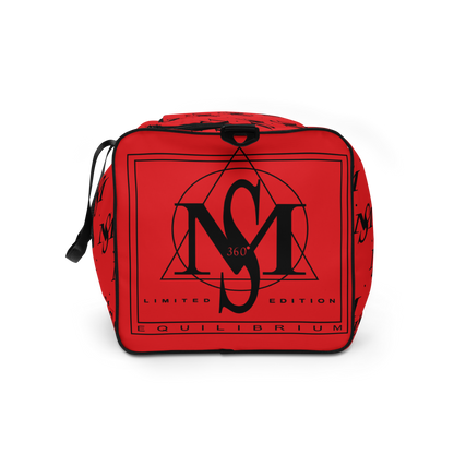 MS Logo Print Duffle Bag