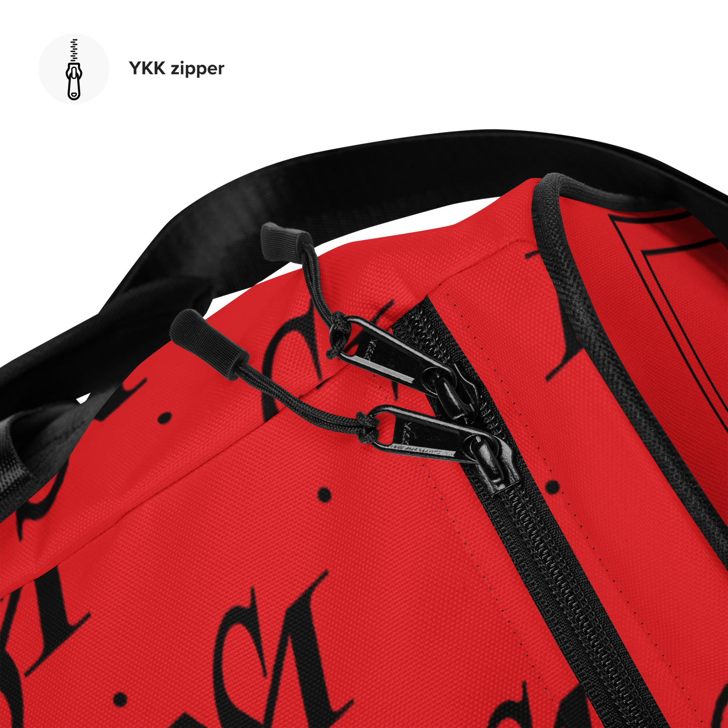 MS Logo Print Duffle Bag