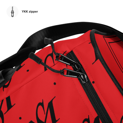 MS Logo Print Duffle Bag