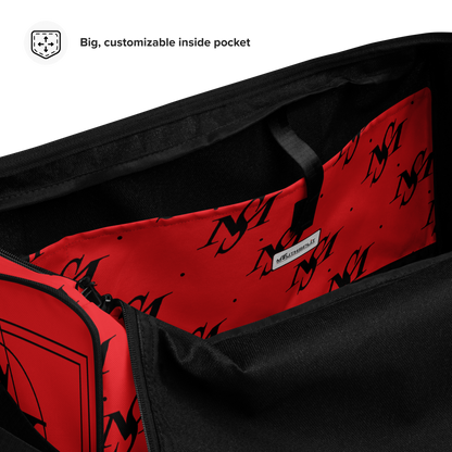 MS Logo Print Duffle Bag
