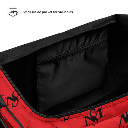 MS Logo Print Duffle Bag