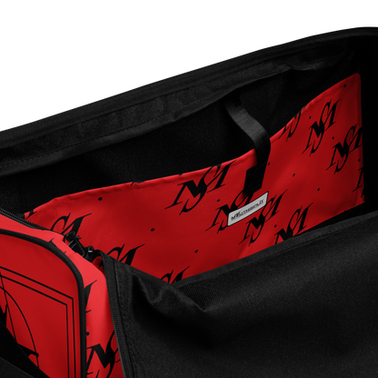 MS Logo Print Duffle Bag