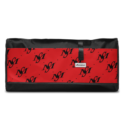 MS Logo Print Duffle Bag