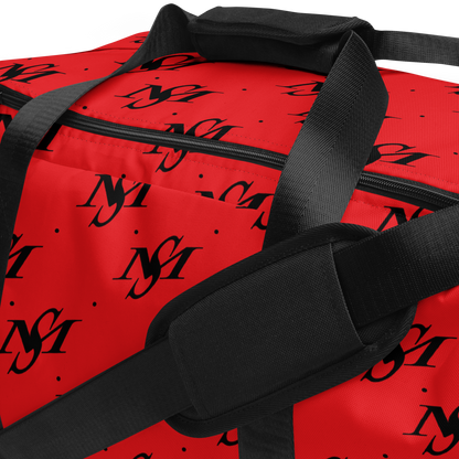 MS Logo Print Duffle Bag