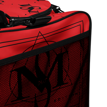 MS Logo Print Duffle Bag