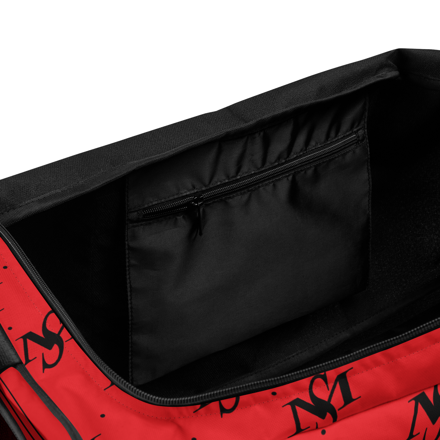 MS Logo Print Duffle Bag