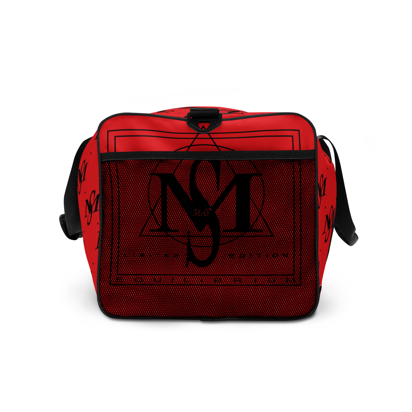 MS Logo Print Duffle Bag
