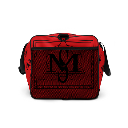 MS Logo Print Duffle Bag