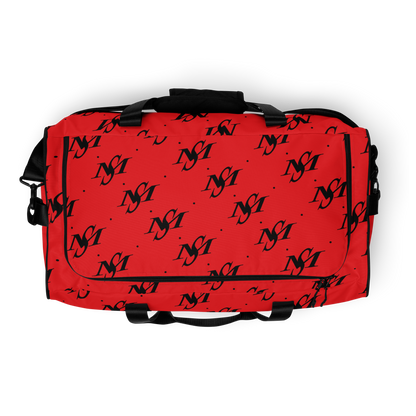 MS Logo Print Duffle Bag
