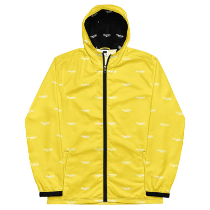 MouthSplit Logo Print Full Zip Windbreaker