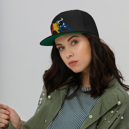 MouthSplit 919 Bull Flat Bill Cap