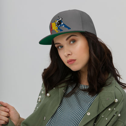 MouthSplit 919 Bull Flat Bill Cap